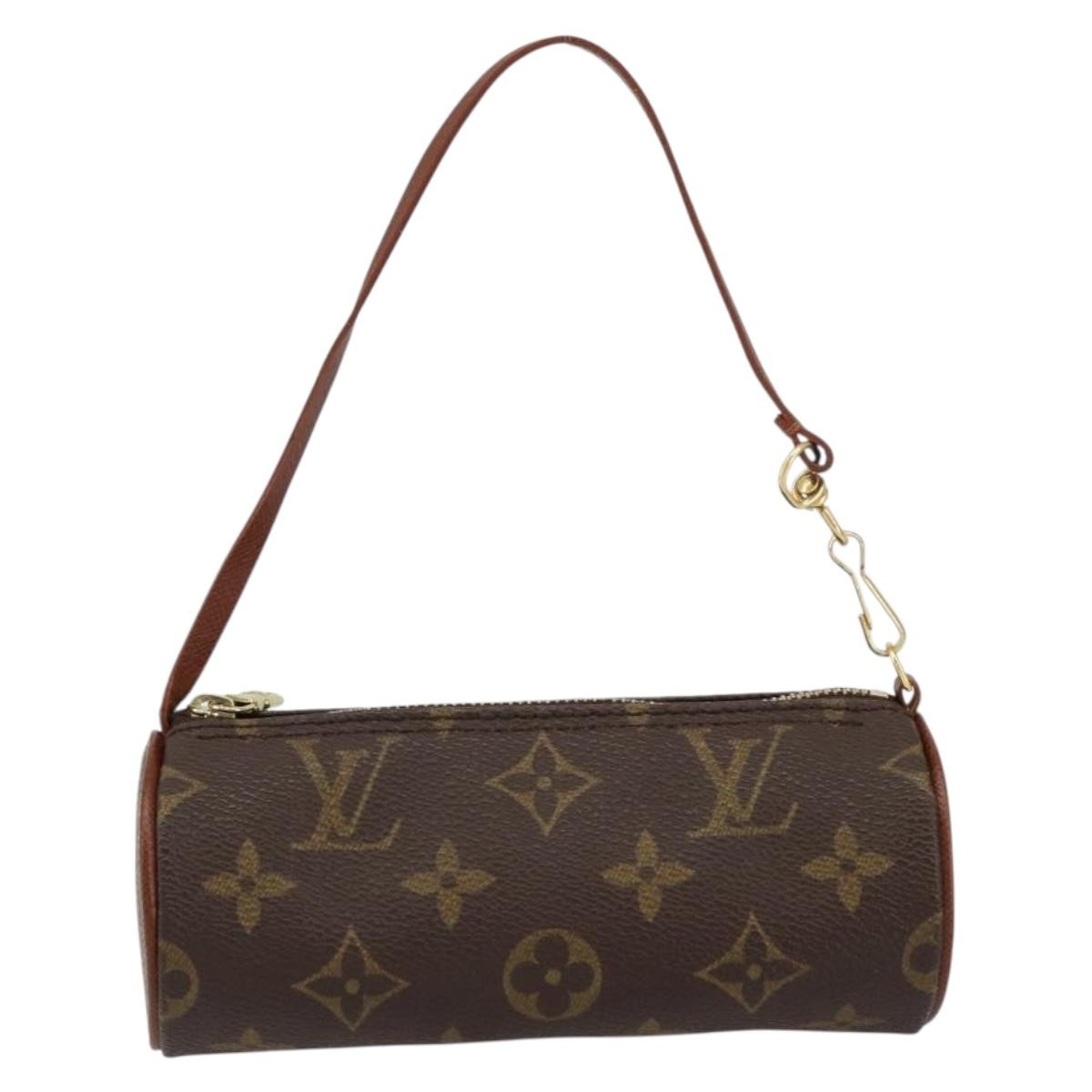 Louis Vuitton Papillon Pochette Monogram Canvas Brown Canvas Clutche & Pouche Bag (Pre-Owned)