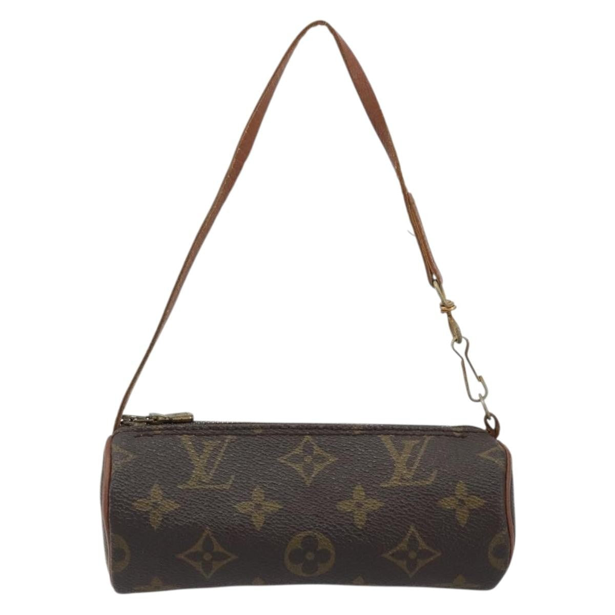 Louis Vuitton Papillon Pochette Monogram Canvas Brown Canvas Clutche & Pouche Bag (Pre-Owned)