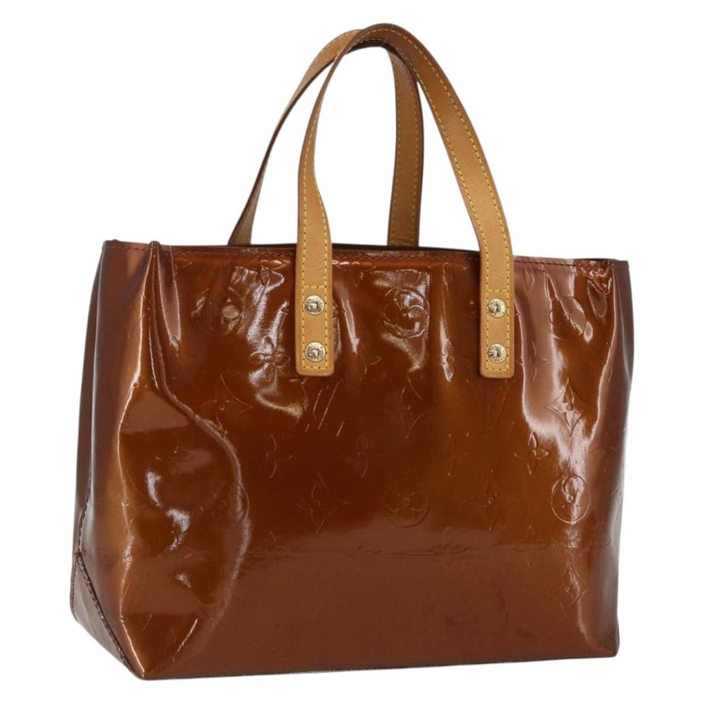Louis Vuitton Reade Handbag Monogram Vernis Brown Patent_Leather Handbag (Pre-Owned)