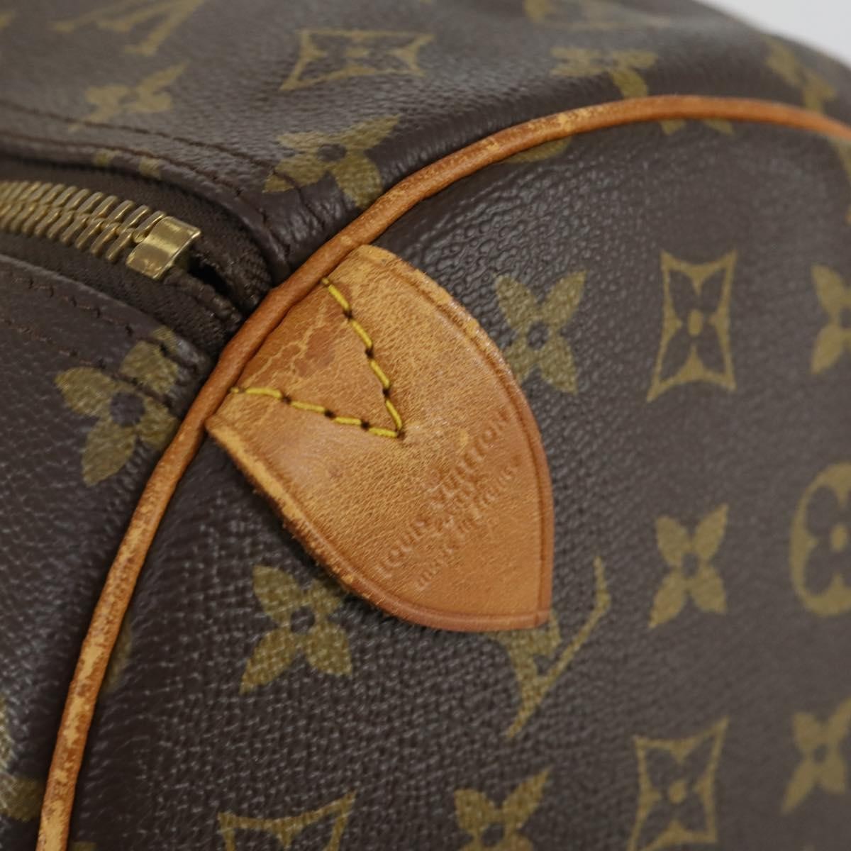 Louis Vuitton Keepall Bag Monogram Canvas Brown Canvas Travel Bag Bag (Pre-Owned)