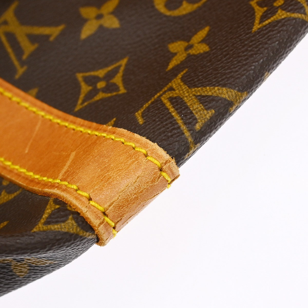 Louis Vuitton Keepall Bag Monogram Canvas Brown Canvas Travel Bag Bag (Pre-Owned)
