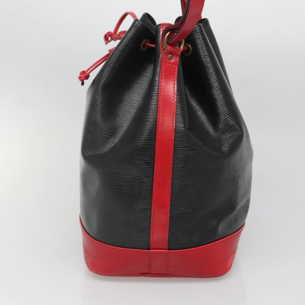 Louis Vuitton Bicolor Noe Handbag Epi Leather Black Leather Shoulder Bag Bag (Pre-Owned)