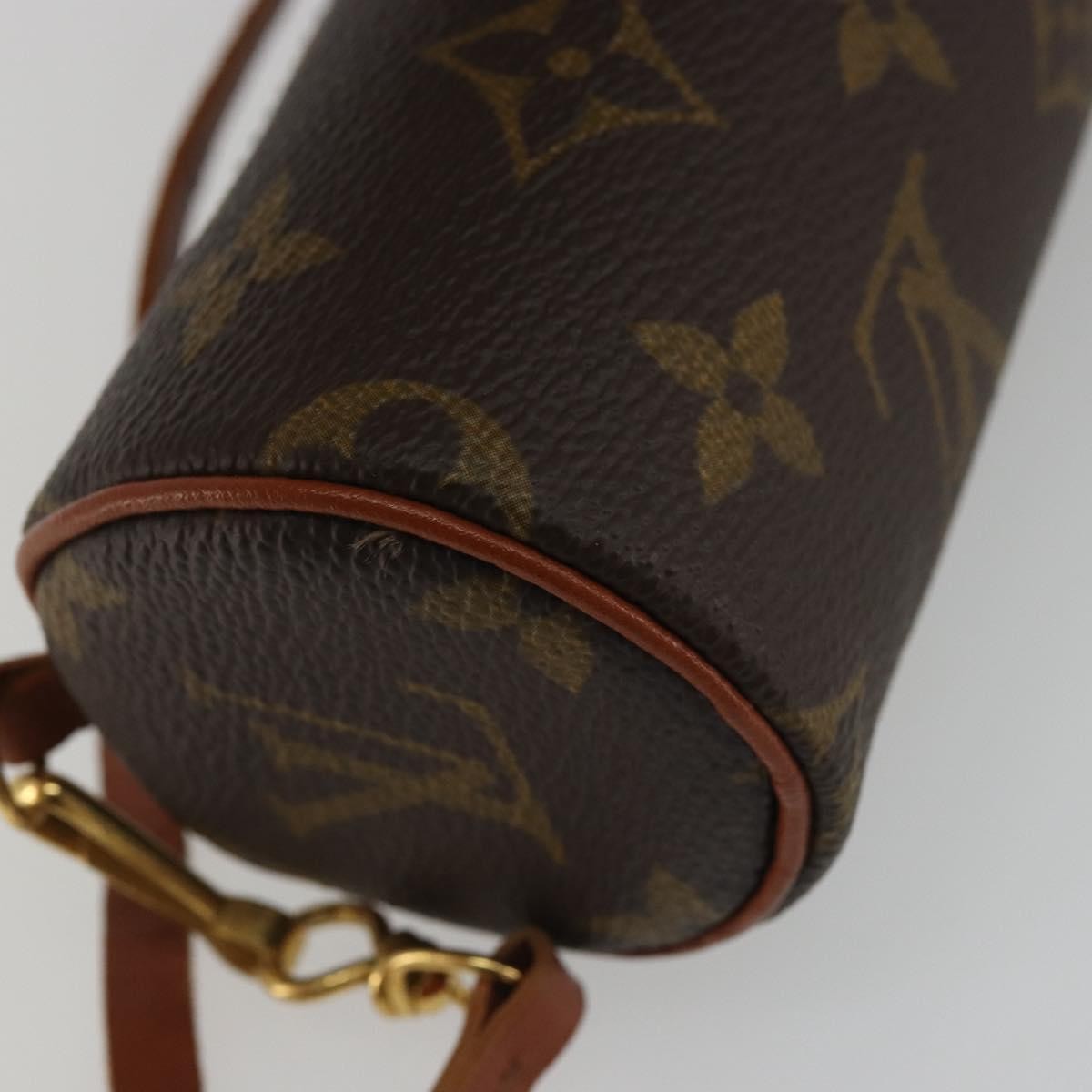 Louis Vuitton Papillon Pochette Monogram Canvas Brown Canvas Clutche & Pouche Bag (Pre-Owned)