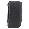 Louis Vuitton Organiser Atholl Leather Black Leather Bag (Pre-Owned)