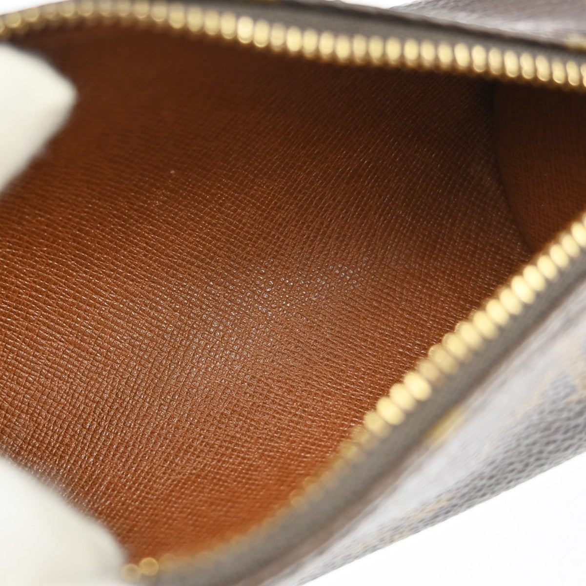 Louis Vuitton Papillon Pochette Monogram Canvas Brown Canvas Clutche & Pouche Bag (Pre-Owned)