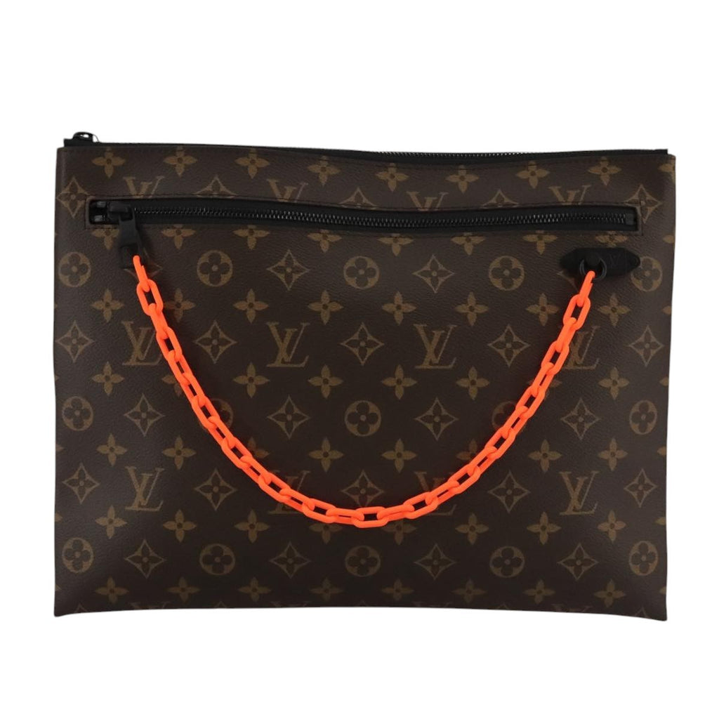 Louis Vuitton Solar Ray A4 Pouch Monogram Canvas Brown Canvas Clutche & Pouche Bag (Pre-Owned)