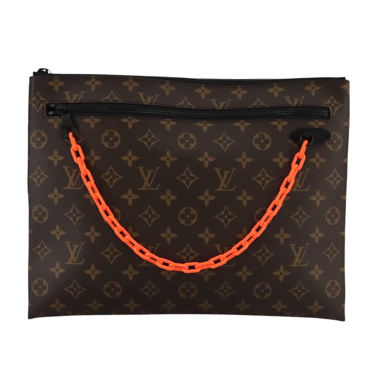 Louis Vuitton Solar Ray A4 Pouch Monogram Canvas Brown Canvas Clutche & Pouche Bag (Pre-Owned)