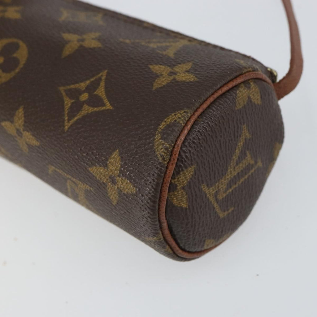 Louis Vuitton Papillon Pochette Monogram Canvas Brown Canvas Clutche & Pouche Bag (Pre-Owned)