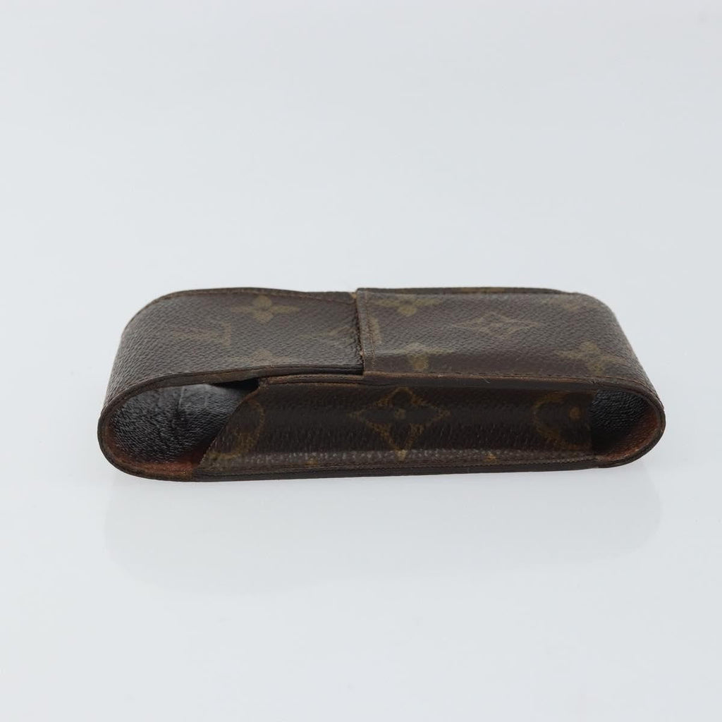 Louis Vuitton Cigarette Case Monogram Canvas Brown Canvas Clutche & Pouche Bag (Pre-Owned)