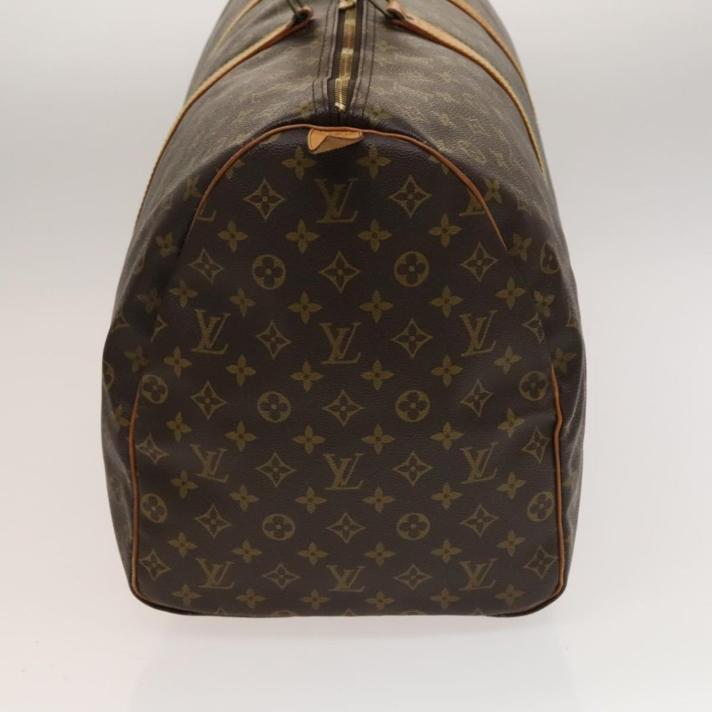 Louis Vuitton Keepall Bag Monogram Canvas Brown Canvas Travel Bag Bag (Pre-Owned)