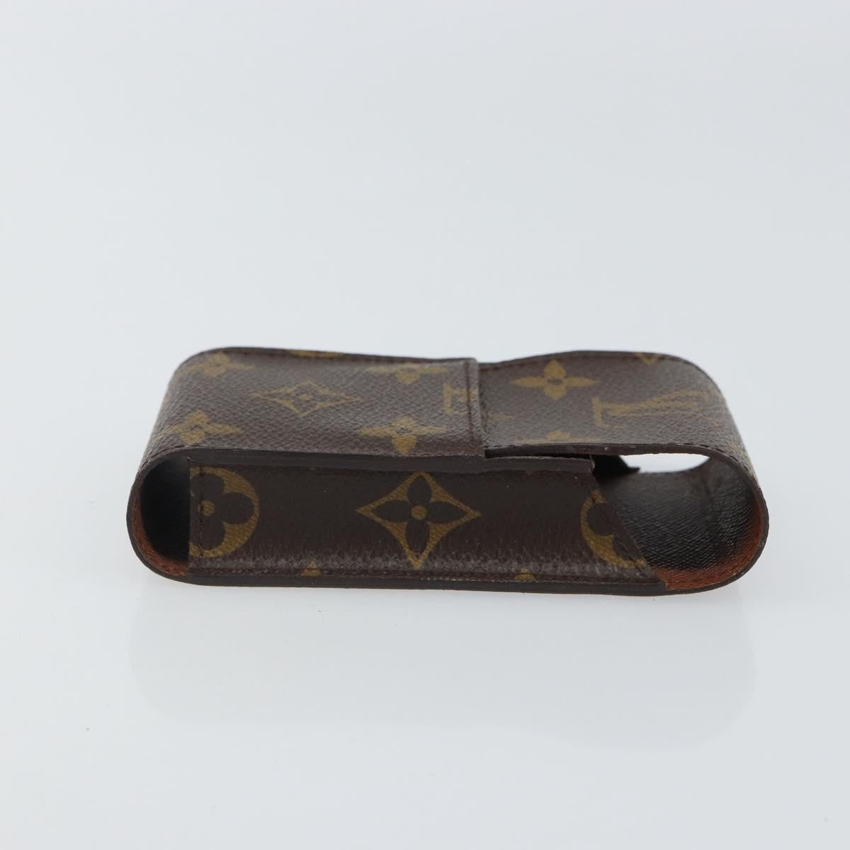 Louis Vuitton Etui Cigarette Case Monogram Canvas Brown Canvas Wallets Accessory (Pre-Owned)