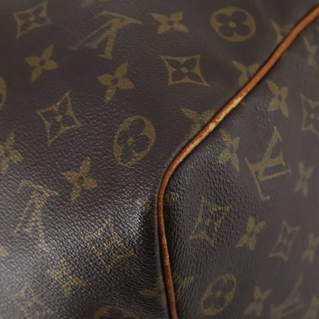 Louis Vuitton Keepall Bag Monogram Canvas Brown Canvas Travel Bag Bag (Pre-Owned)