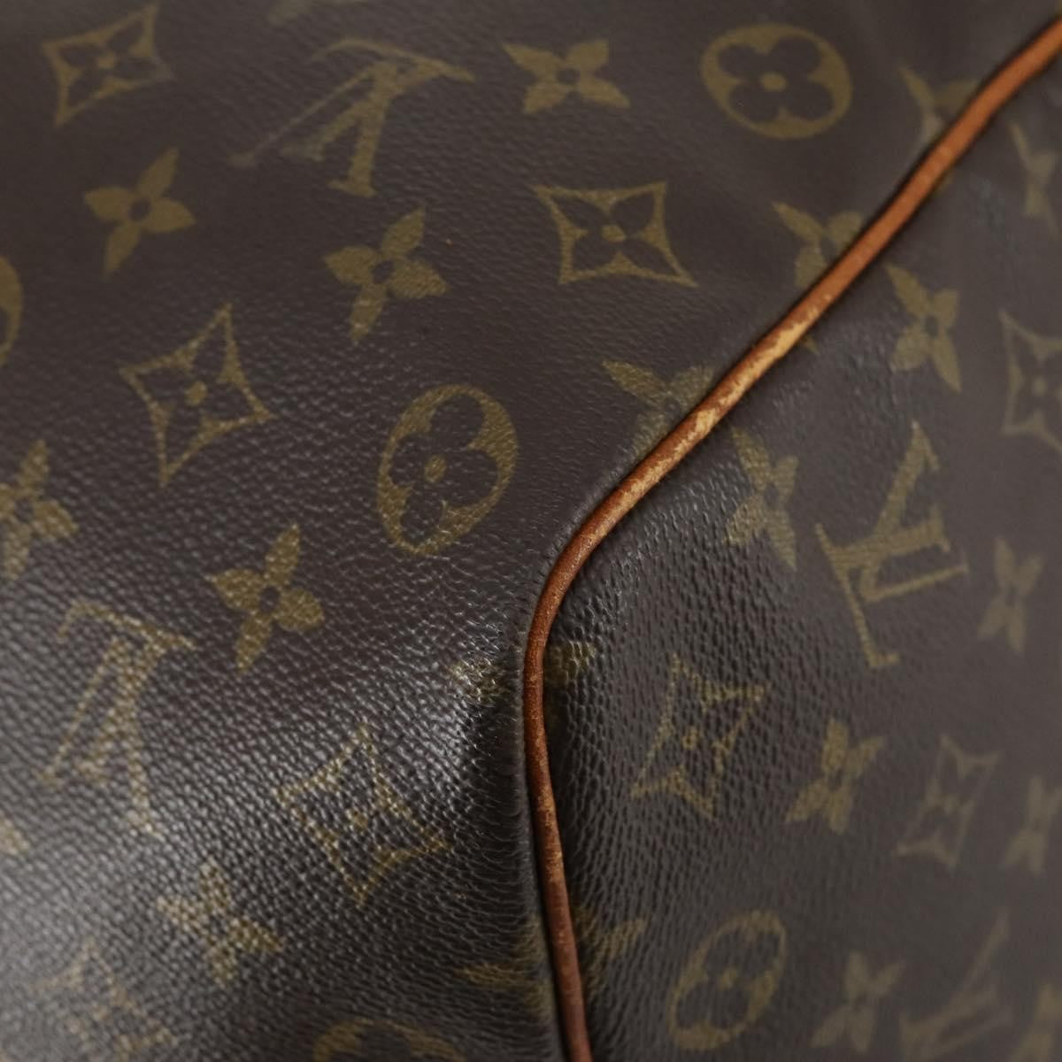 Louis Vuitton Keepall Bag Monogram Canvas Brown Canvas Travel Bag Bag (Pre-Owned)