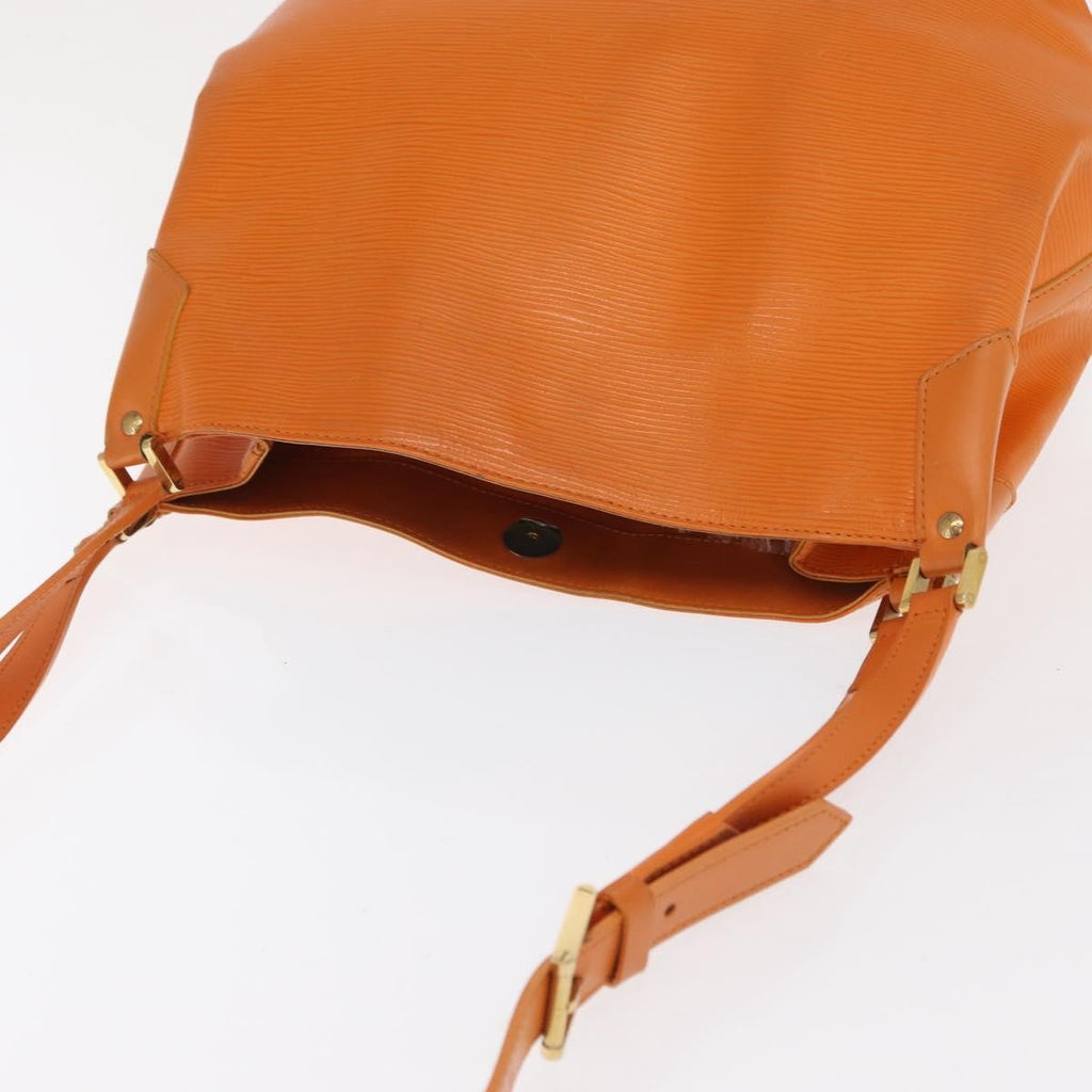 Louis Vuitton Mandara Handbag Epi Leather Orange Leather Shoulder Bag Bag (Pre-Owned)