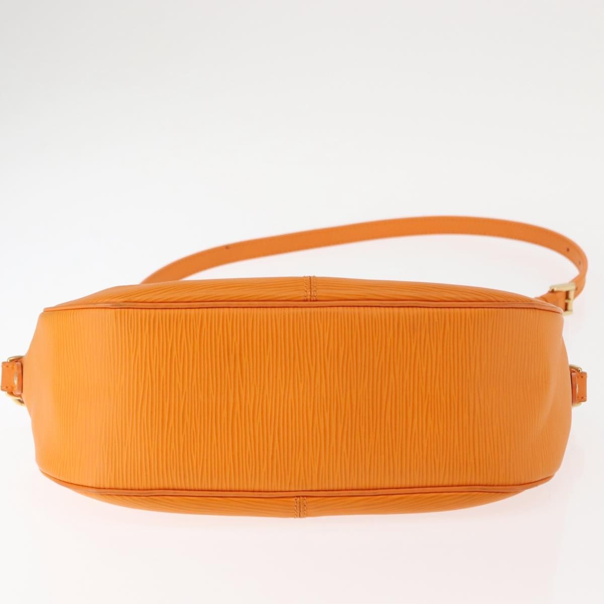Louis Vuitton Danura Handbag Epi Orange Leather Handbag (Pre-Owned)