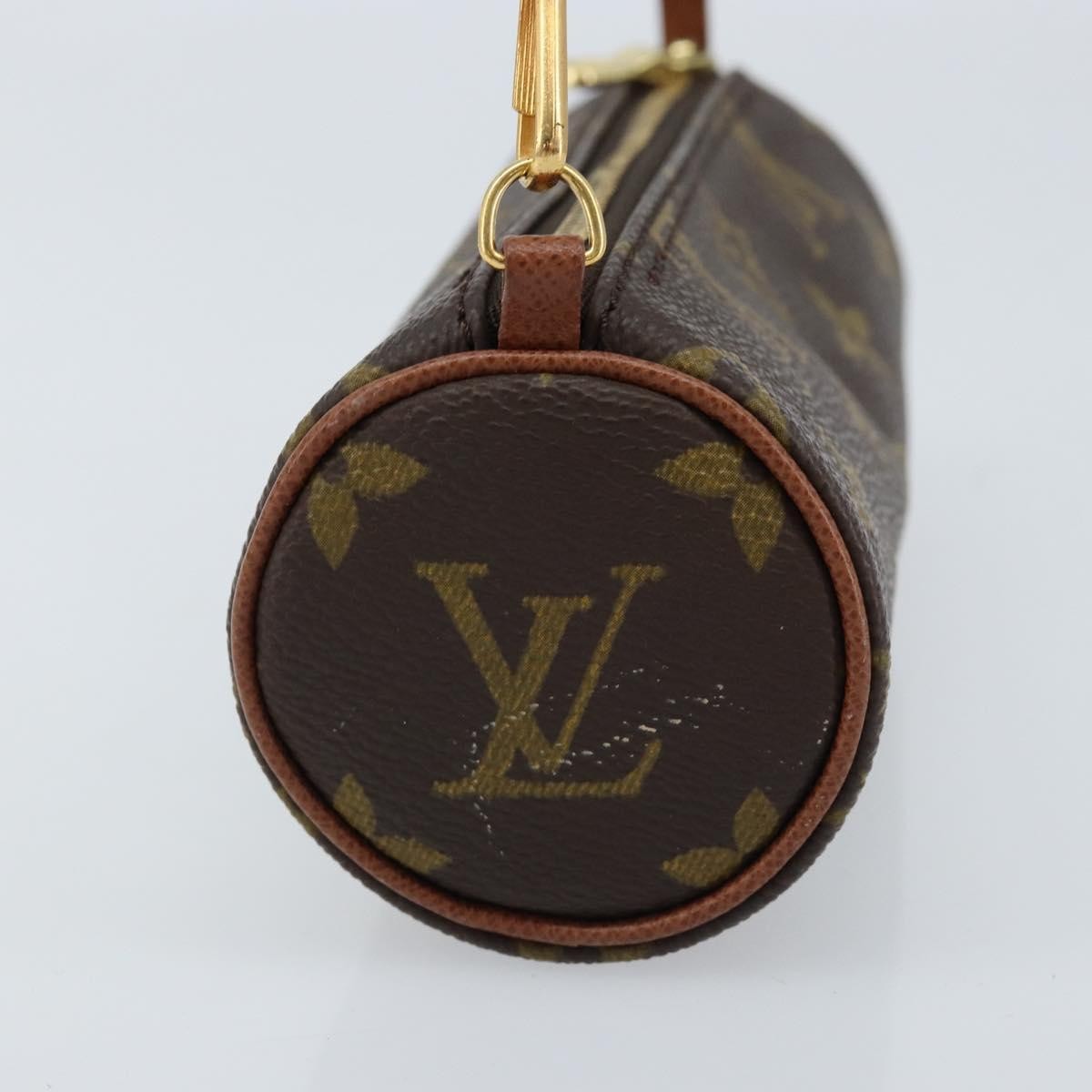 Louis Vuitton Papillon Pochette Monogram Canvas Brown Canvas Clutche & Pouche Bag (Pre-Owned)
