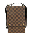 Louis Vuitton Portobello Messenger Damier Brown Canvas Shoulder Bag Bag (Pre-Owned)