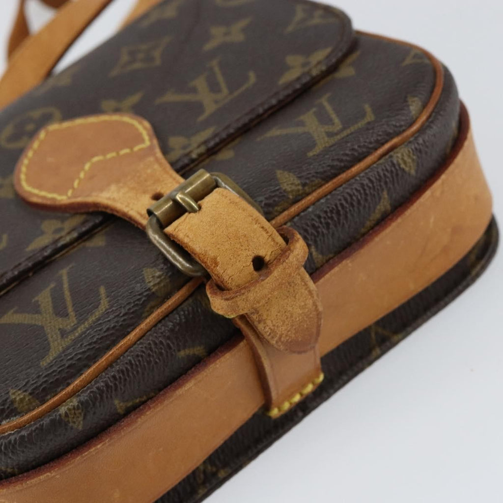 Louis Vuitton Cartouchiere Handbag Monogram Canvas Brown Canvas Shoulder Bag Bag (Pre-Owned)