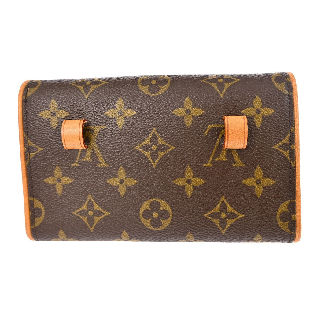 Louis Vuitton Florentine Pochette Monogram Canvas Brown Canvas Clutche & Pouche Bag (Pre-Owned)