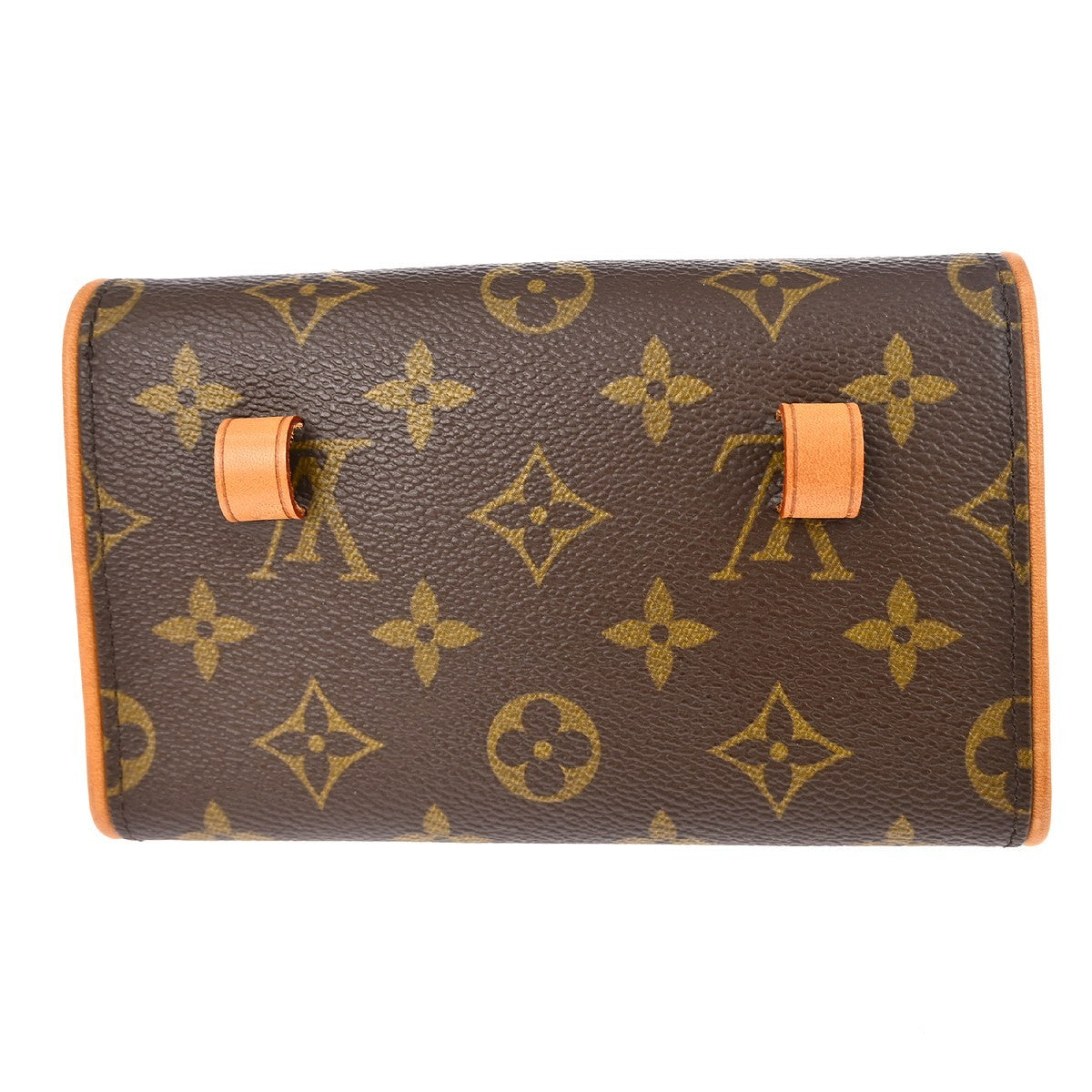 Louis Vuitton Florentine Pochette Monogram Canvas Brown Canvas Clutche & Pouche Bag (Pre-Owned)