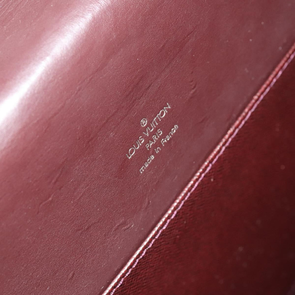 Louis Vuitton Rendez-Vous Shoulder Bag Monogram Metal Calfskin Brown Leather Bag (Pre-Owned)
