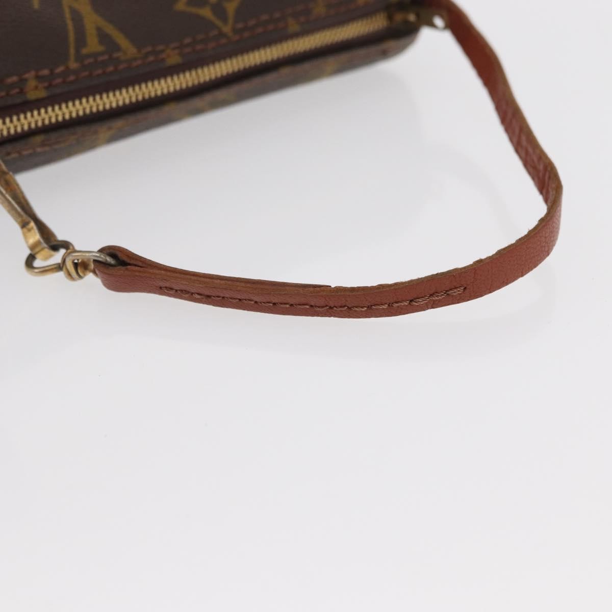 Louis Vuitton Papillon Pochette Monogram Canvas Brown Canvas Clutche & Pouche Bag (Pre-Owned)