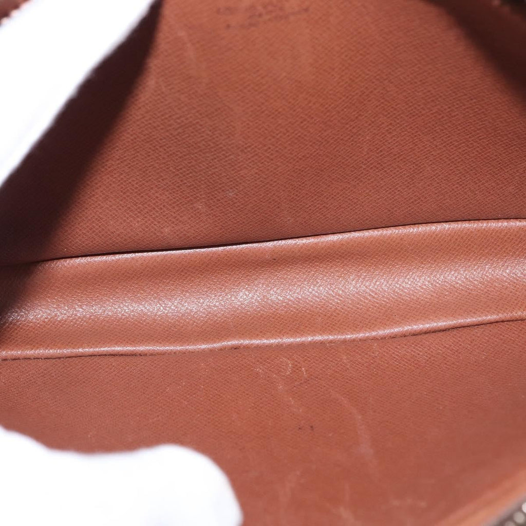 Louis Vuitton Marly Dragonne Clutch Monogram Canvas Brown Canvas Clutche & Pouche Bag (Pre-Owned)