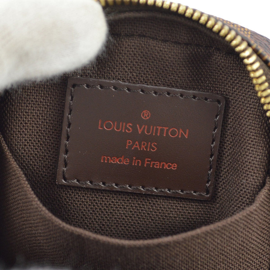 Louis Vuitton Etui Okapi Camera Case Damier Brown Canvas Shoulder Bag Bag (Pre-Owned)