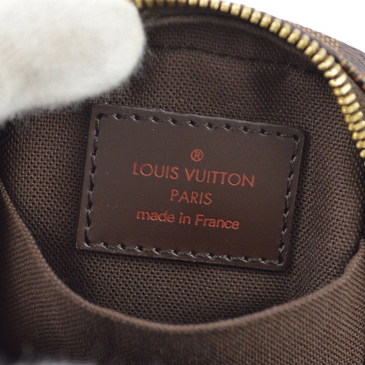 Louis Vuitton Etui Okapi Camera Case Damier Brown Canvas Shoulder Bag Bag (Pre-Owned)