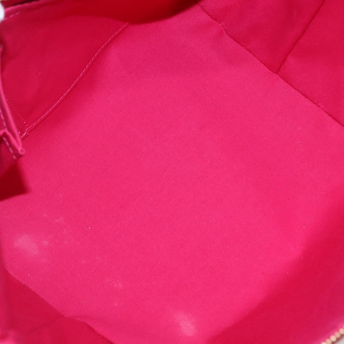Louis Vuitton Bellevue Handbag Monogram Vernis Pink Patent_Leather Tote Bag Bag (Pre-Owned)