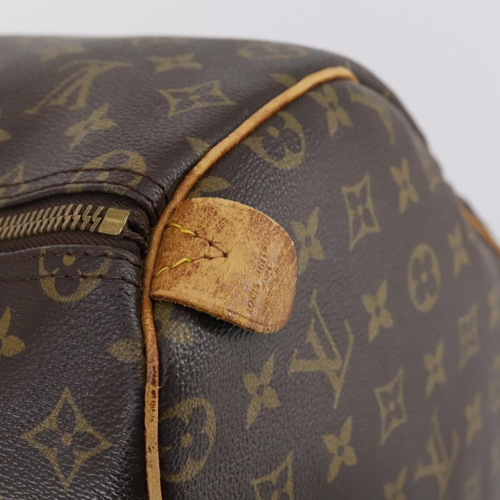 Louis Vuitton Keepall Bag Monogram Canvas Brown Canvas Travel Bag Bag (Pre-Owned)