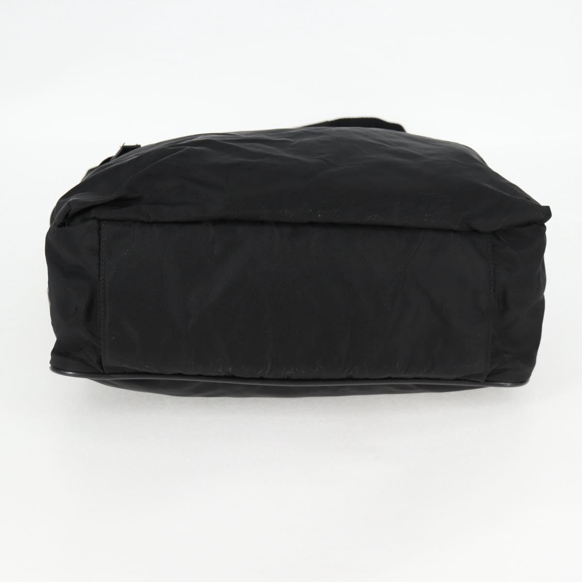 Prada Vintage Shoulder Bag Tessuto Black Nylon Shoulder Bag Bag (Pre-Owned)