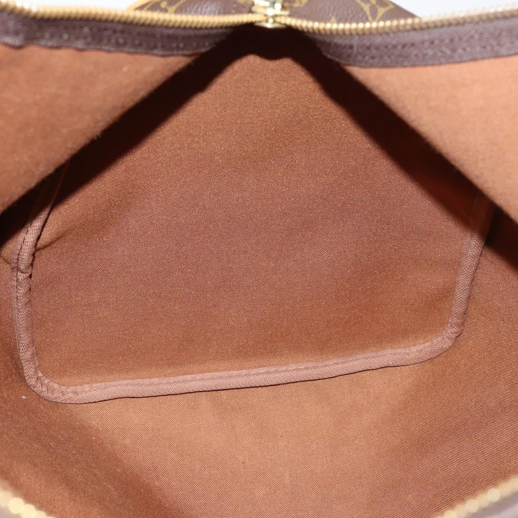 Louis Vuitton Keepall Bag Monogram Canvas Brown Canvas Travel Bag Bag (Pre-Owned)