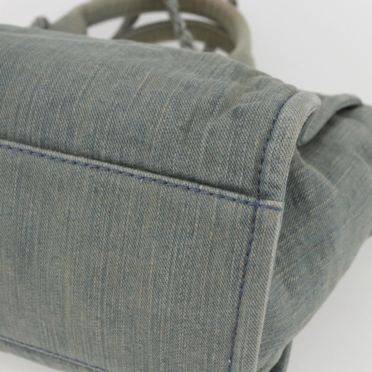 Chanel Deauville Nm Tote Denim Blue Denim_Jeans Tote Bag Bag (Pre-Owned)
