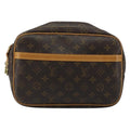 Louis Vuitton Reporter Bag Monogram Canvas Brown Canvas Shoulder Bag Bag (Pre-Owned)