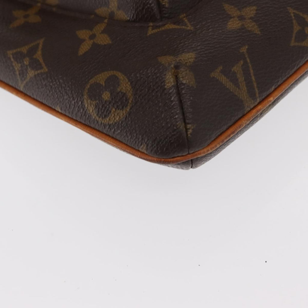Louis Vuitton Partition Wristlet Clutch Monogram Canvas Brown Canvas Clutche & Pouche Bag (Pre-Owned)