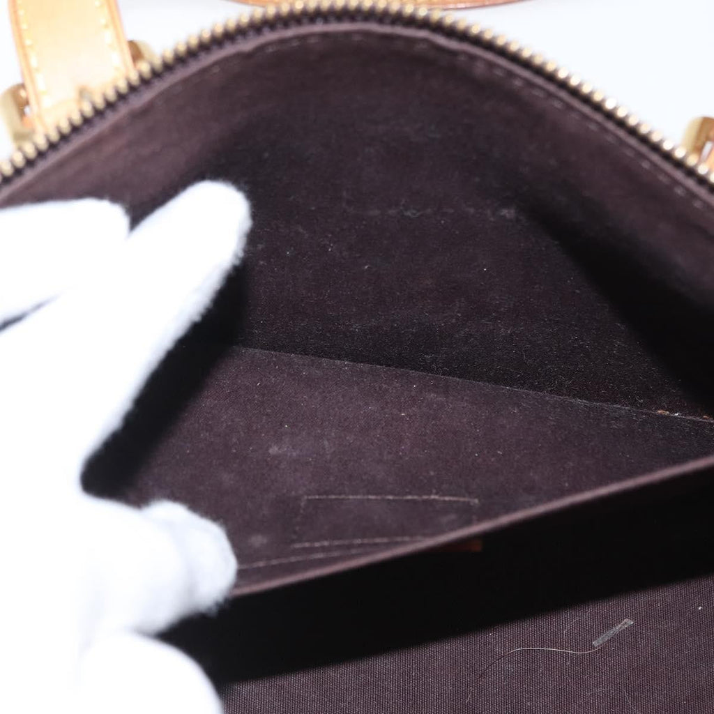 Louis Vuitton Rosewood Avenue Handbag Monogram Vernis Purple Patent_Leather Shoulder Bag Bag (Pre-Owned)