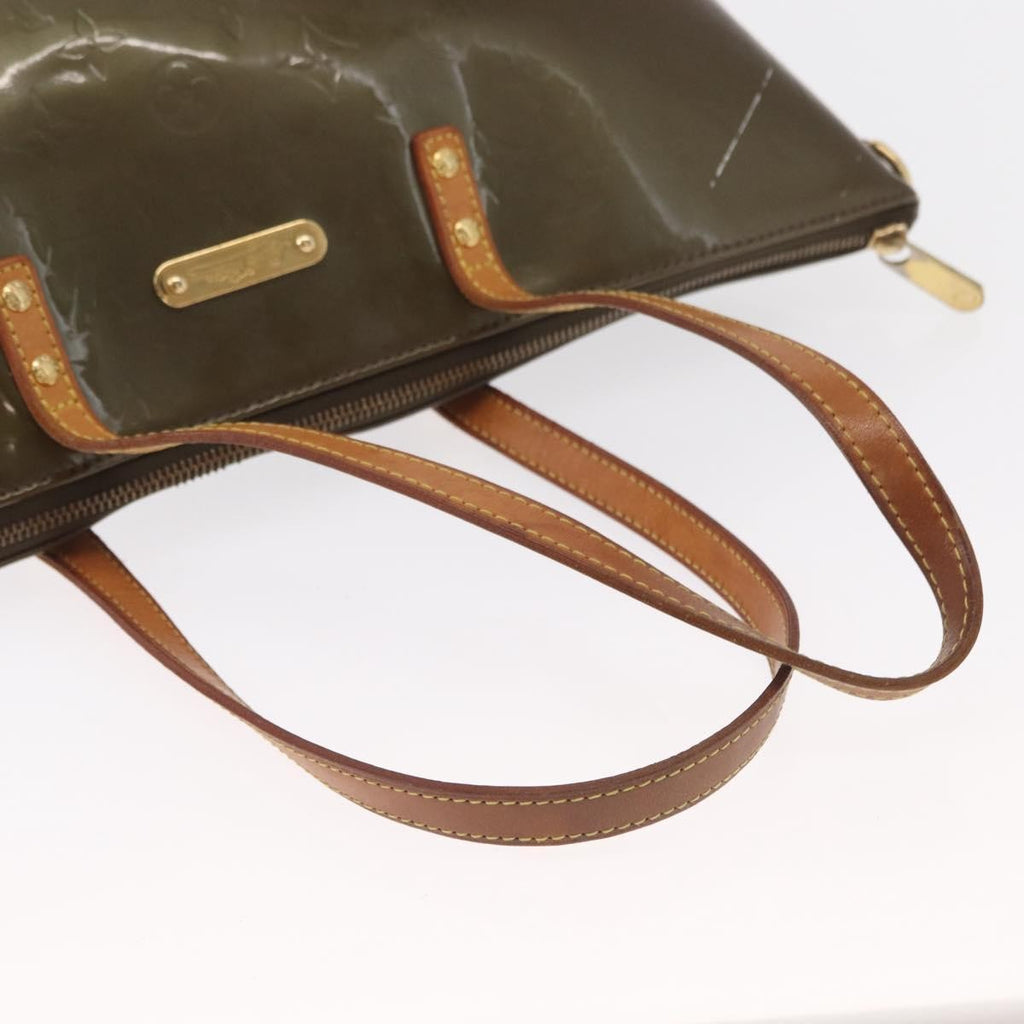 Louis Vuitton Bellevue Handbag Monogram Vernis Brown Patent_Leather Tote Bag Bag (Pre-Owned)