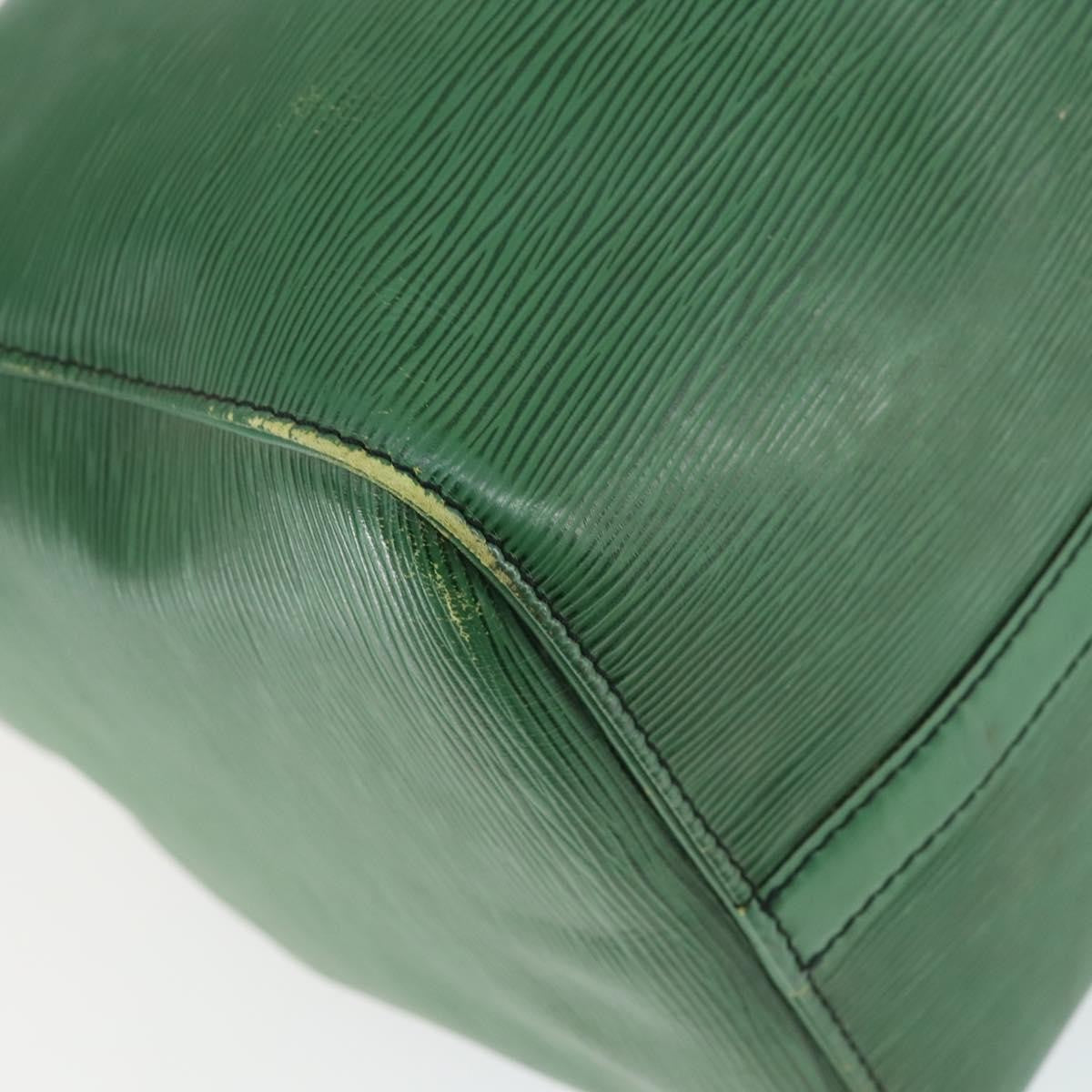 Louis Vuitton Keepall Bag Epi Leather Green Leather Travel Bag Bag (Pre-Owned)