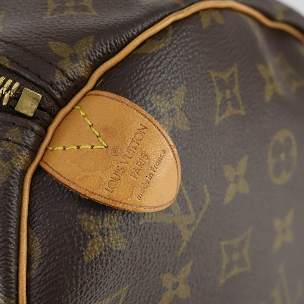 Louis Vuitton Keepall Bag Monogram Canvas Brown Canvas Travel Bag Bag (Pre-Owned)