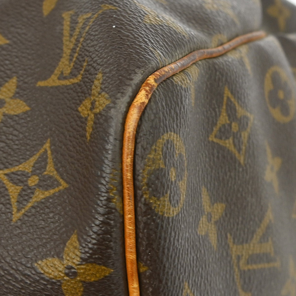 Louis Vuitton Keepall Bag Monogram Canvas Brown Canvas Travel Bag Bag (Pre-Owned)