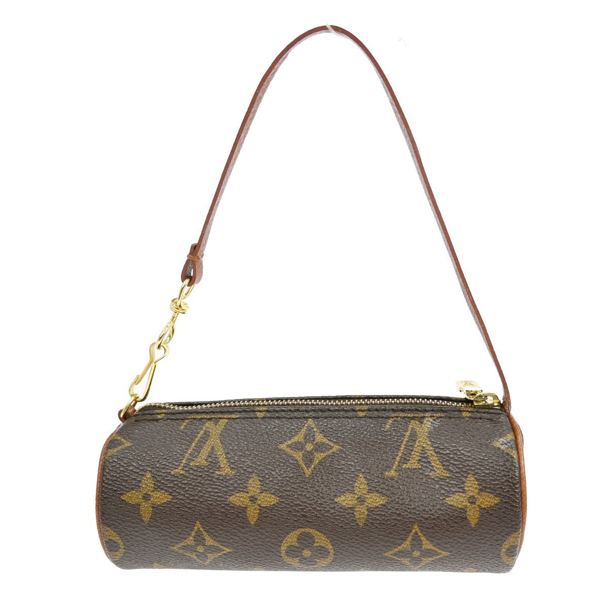 Louis Vuitton Papillon Pochette Monogram Canvas Brown Canvas Clutche & Pouche Bag (Pre-Owned)