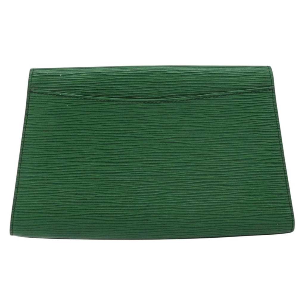 Louis Vuitton Art Deco Clutch Epi Leather Green Leather Clutche & Pouche Bag (Pre-Owned)