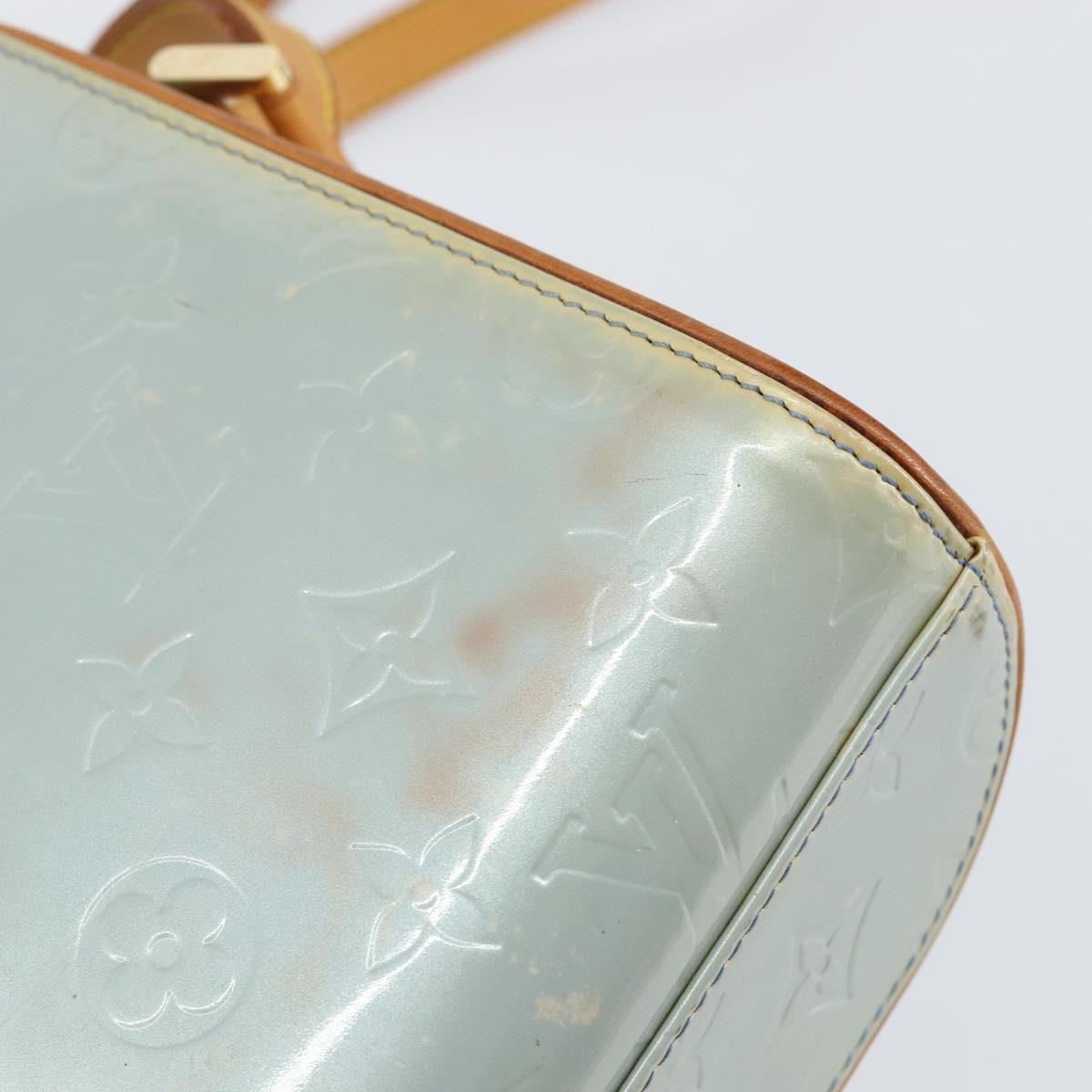 Louis Vuitton Sullivan Handbag Monogram Vernis Gray Patent_Leather Shoulder Bag Bag (Pre-Owned)