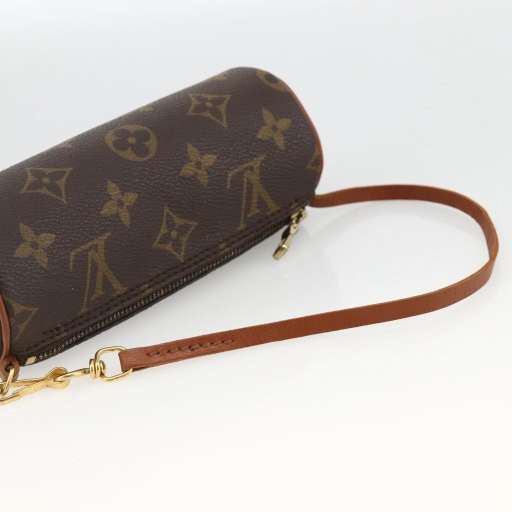 Louis Vuitton Papillon Pochette Monogram Canvas Brown Canvas Clutche & Pouche Bag (Pre-Owned)