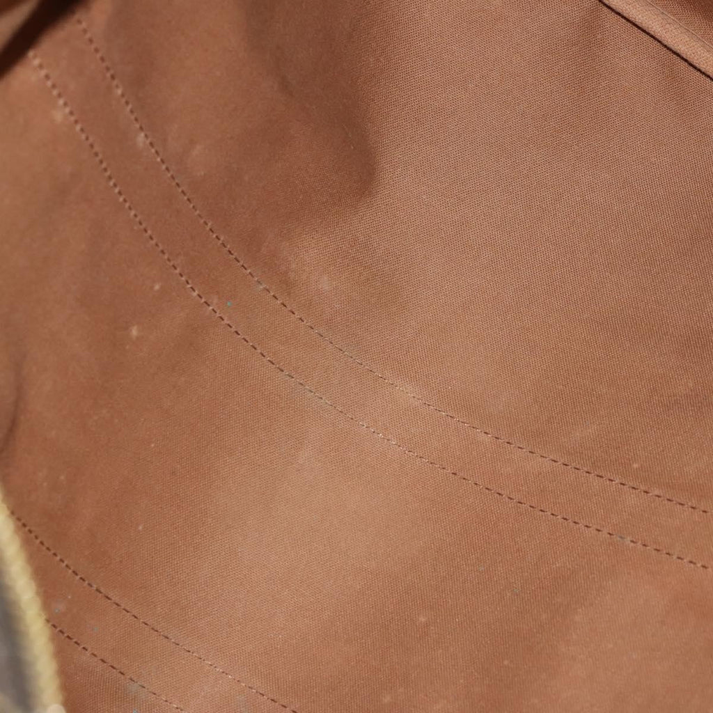 Louis Vuitton Keepall Bag Monogram Canvas Brown Canvas Travel Bag Bag (Pre-Owned)