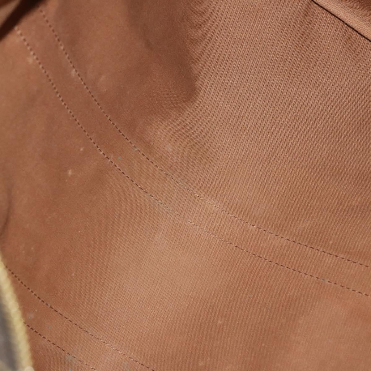 Louis Vuitton Keepall Bag Monogram Canvas Brown Canvas Travel Bag Bag (Pre-Owned)