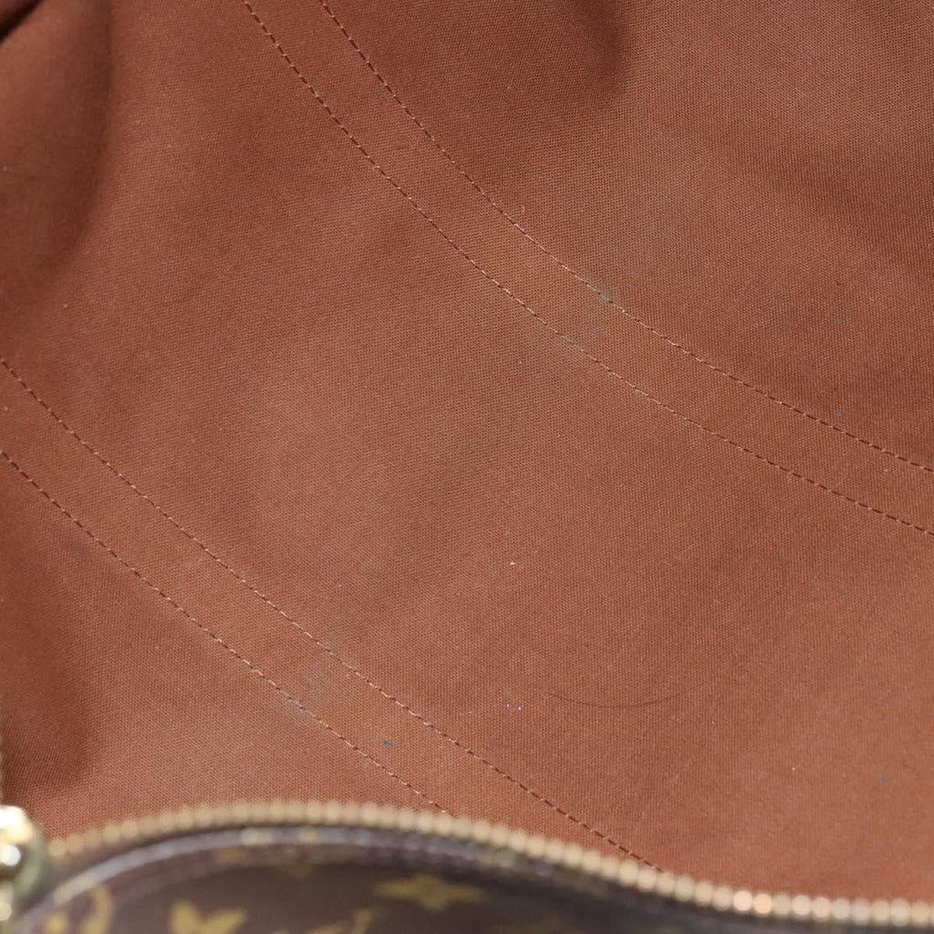 Louis Vuitton Keepall Bag Monogram Canvas Brown Canvas Travel Bag Bag (Pre-Owned)