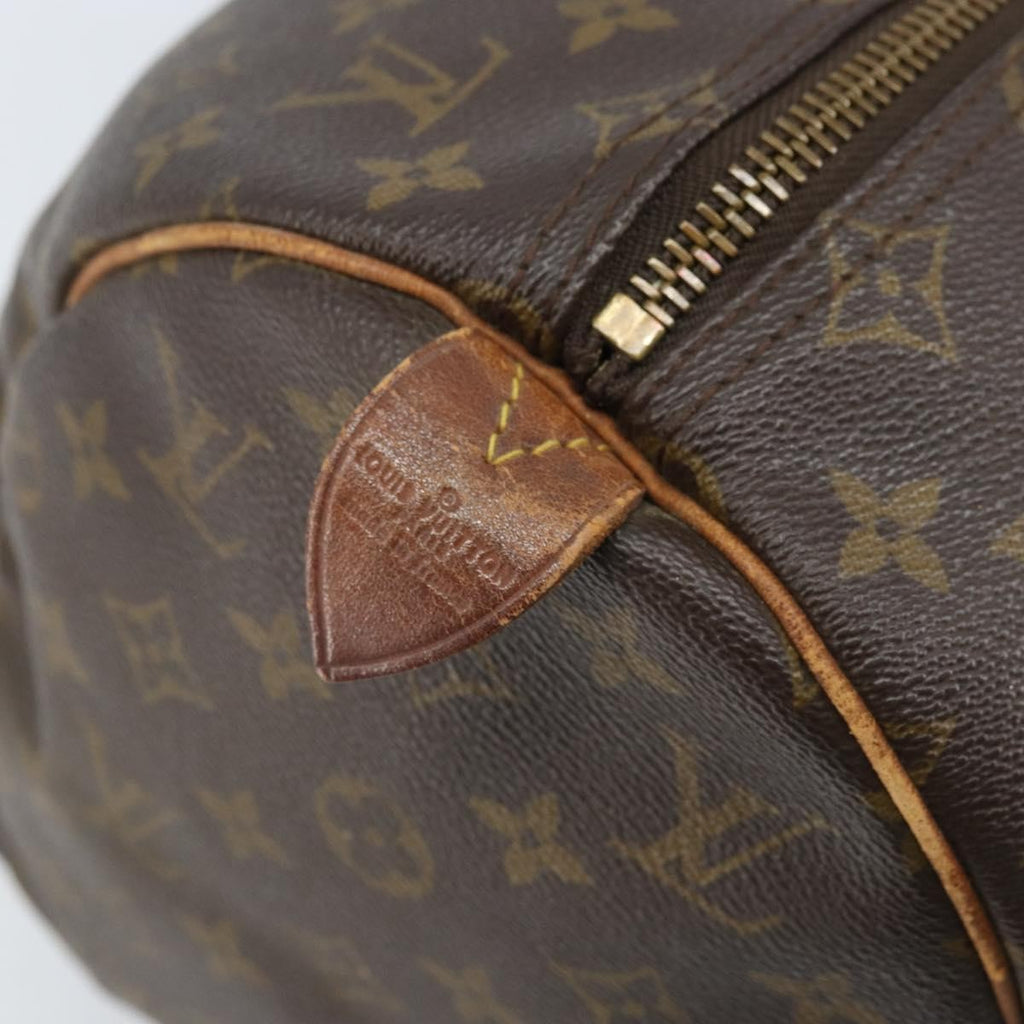Louis Vuitton Keepall Bag Monogram Canvas Brown Canvas Travel Bag Bag (Pre-Owned)