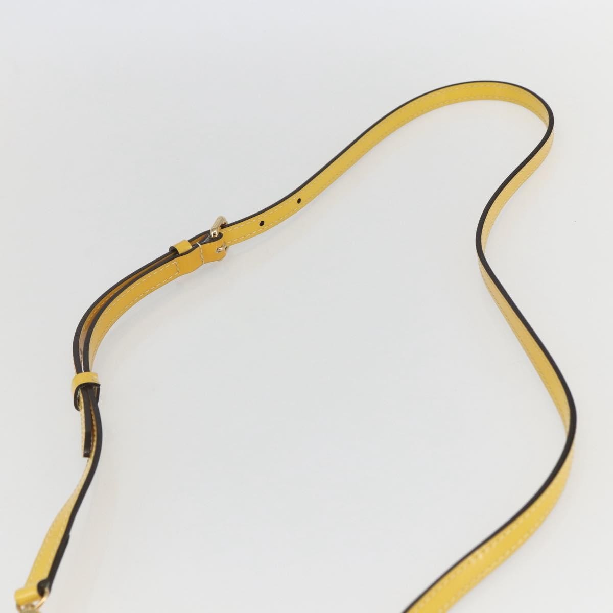 Louis Vuitton Monceau Handbag Vernis Yellow Patent_Leather Handbag (Pre-Owned)